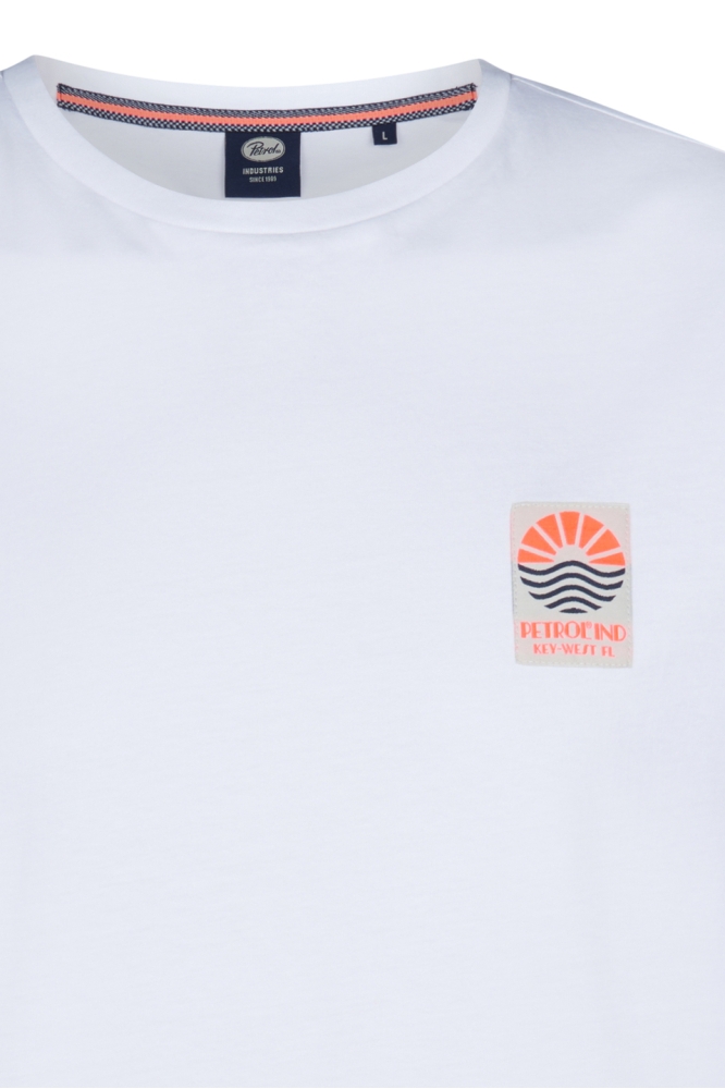 T SHIRT MET RONDE HALS M 1050 TSR624 0000 Bright White